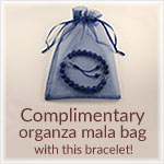 Complimentary Organza Stackable Bracelets bag