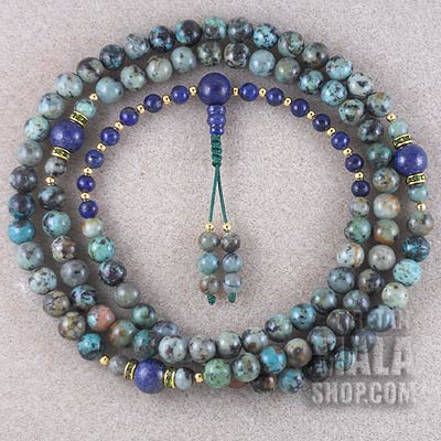 african turquoise prayer beads
