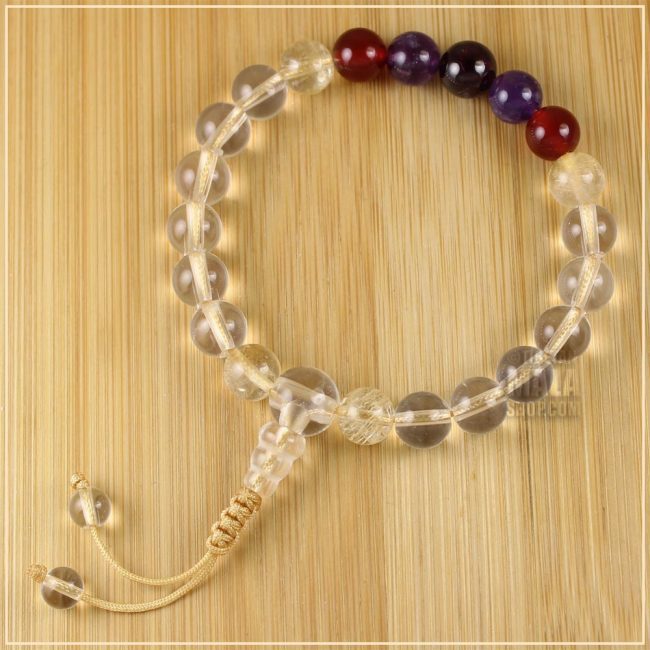 aries wrist mala beads