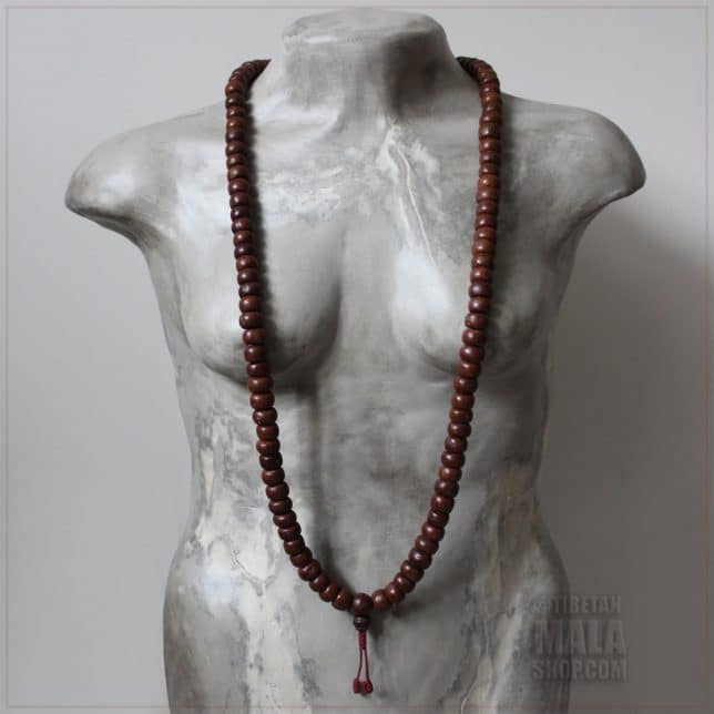 bodhi prayer necklace
