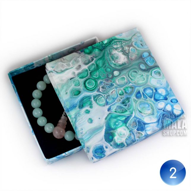 bracelet gift box blue white 02