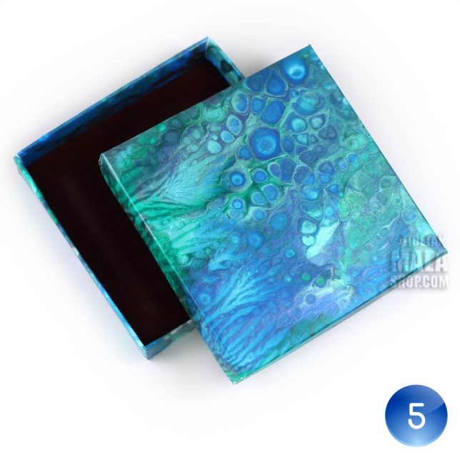 bracelet gift box blue white 05