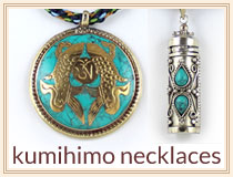 Kumihimo Necklaces