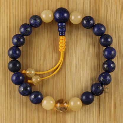 charity wrist mala beads