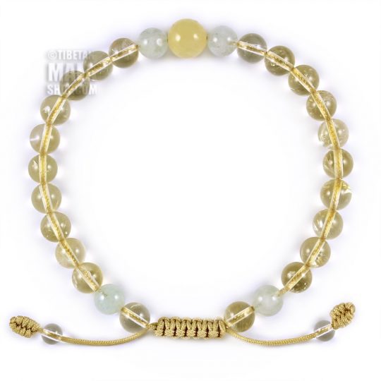 citrine bracelet 6mm beads