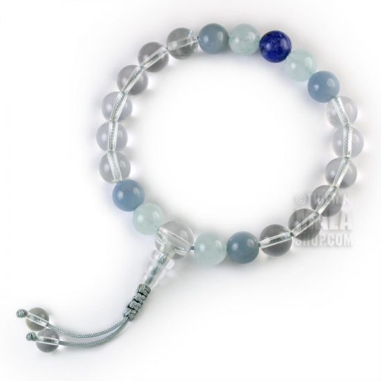 crystal wrist mala beads