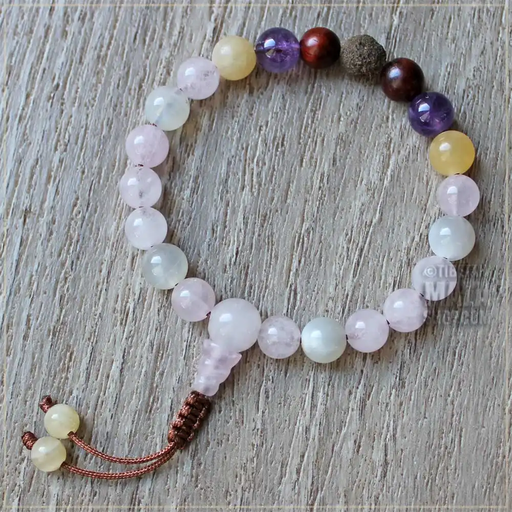 divine feminine wrist mala