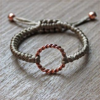 earth resonance tensor ring bracelet