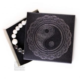 gift box yin yang mandala