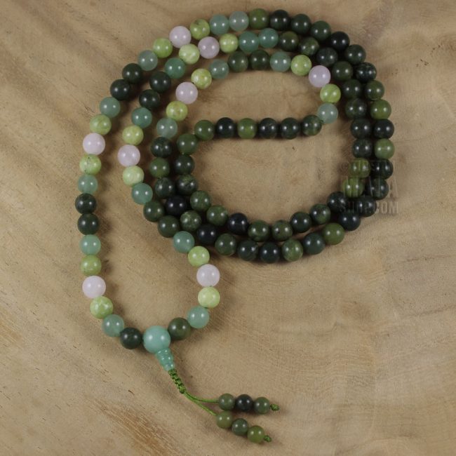 green tara mala beads