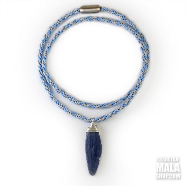 kyanite necklace