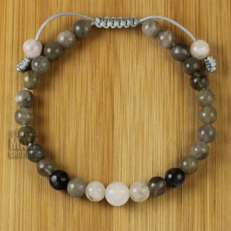 labradorite bracelet mini beads