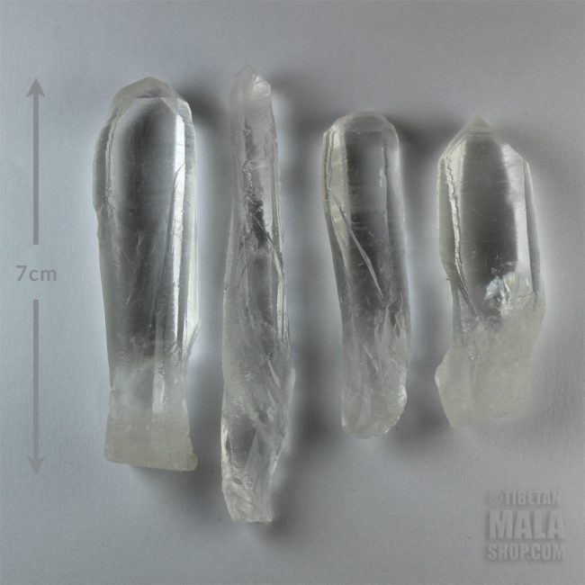 lemurian quartz points 7cm