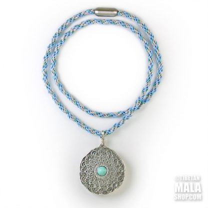 mandala pendant necklaces