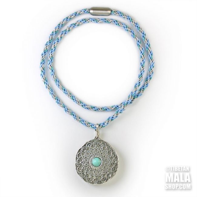 mandala pendant necklaces