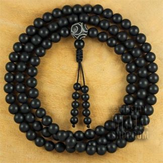 carved guru mala beads