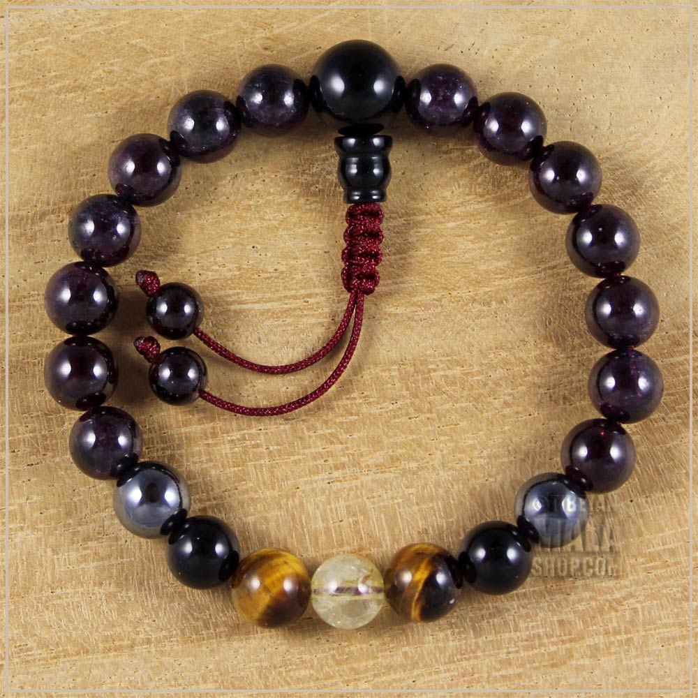 Root Chakra Beads - 108 Muladhara Mala - Buddhist Prayer Beads