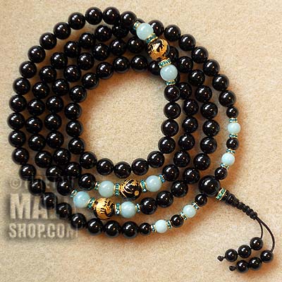 onyx prayer beads