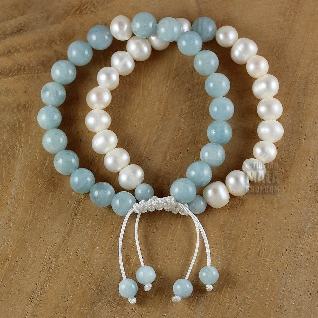 pearl bracelet stack