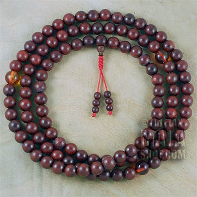 rosewood prayer beads