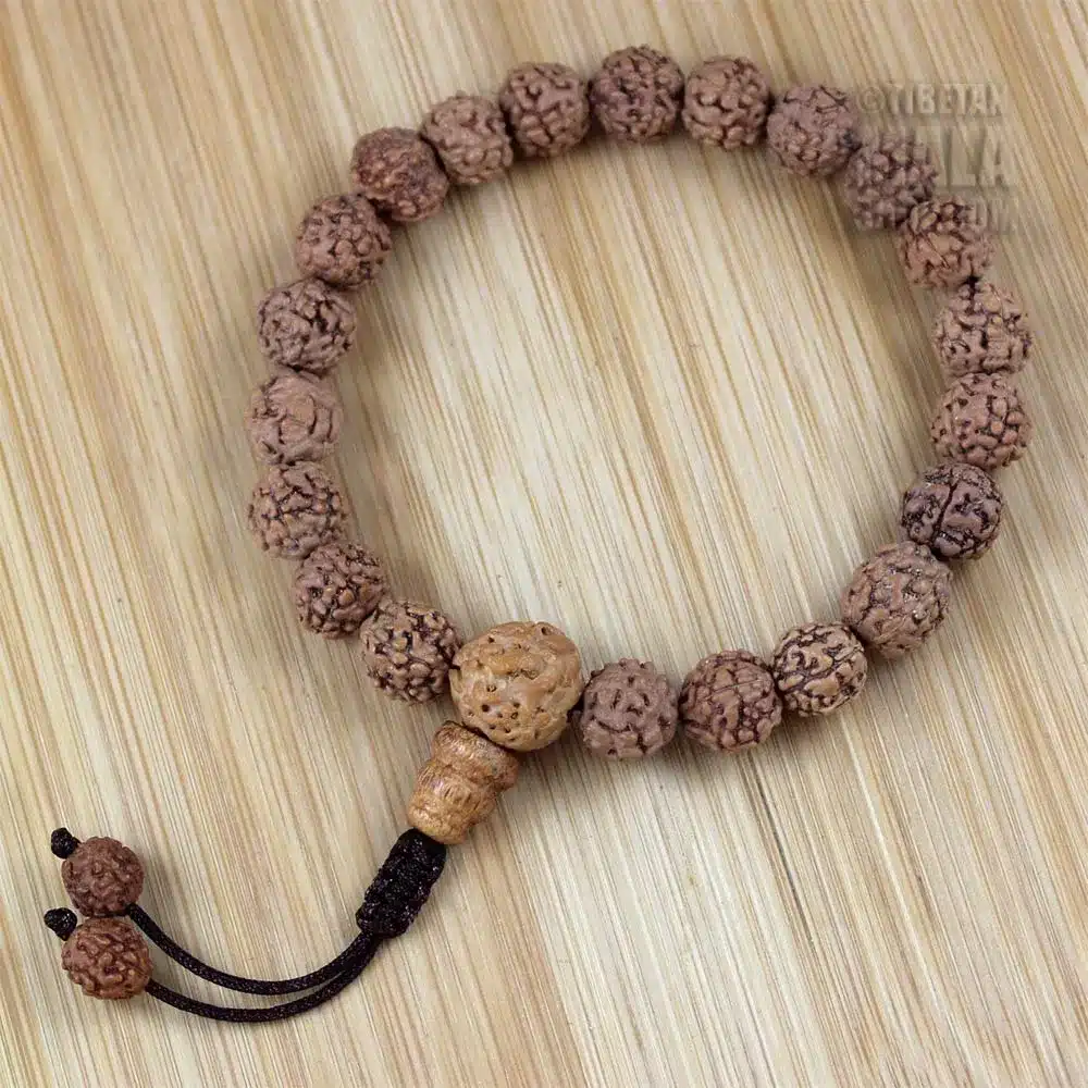 Rudraksha Beads Bracelet With Ganesha [ per piece ] – The Pooja Store