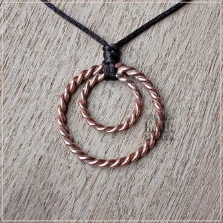 tensor ring duo pendant
