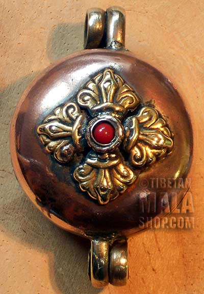 tibetan ghau double dorje